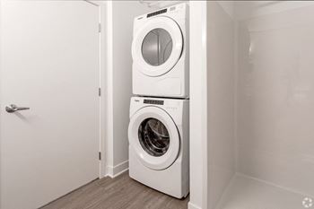 Full-size washer & dryer