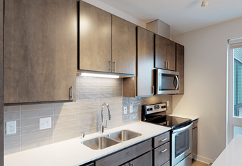 Kitchen tile backsplash