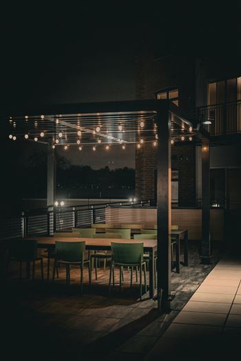 Rooftop deck