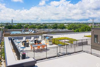 Rooftop deck