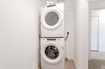Full-size washer & dryer
