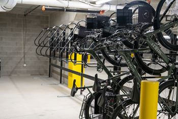 Bike racks & repair station