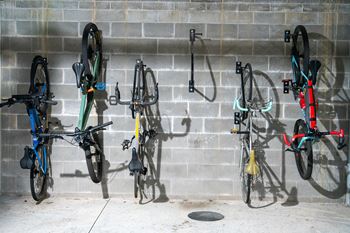 Bike racks & repair station