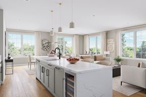 Darien apartment for rent - Spacious open kitchen and living area