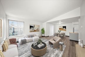 Spokane apartment for rent - Staged Living Area