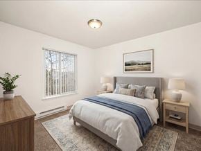 Spokane apartment for rent - Stage primary bedroom, angle 2