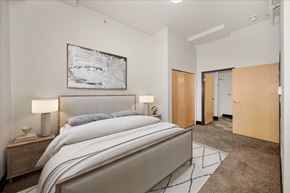 Spokane apartment for rent - Staged Bedroom