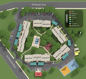 Spokane apartment for rent - Property Map