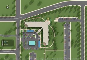 Spokane apartment for rent - Heritage Heights Property Map