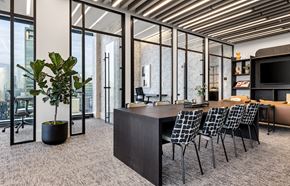 Chicago apartment for rent - coworking lounge