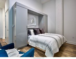 West Orange apartment for rent - a bedroom with a bed and a closet