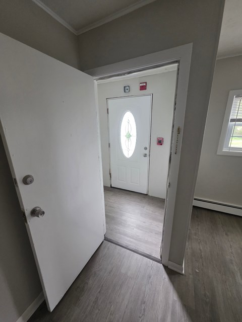 Floor plan for 1 bed, 1 bath, 700 sqft