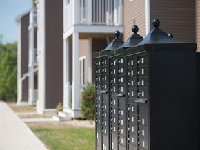 Groton apartment for rent - a black fence in front of a house