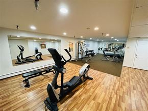 Franklin apartment for rent - the gym at the apartments for rent