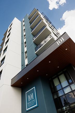 London apartment for rent - Exterior of 101 Base Line