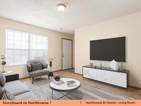 Lebanon apartment for rent - a living room with a couch and a tv