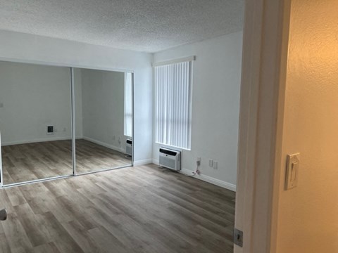 Floor plan for 1 bed, 1 bath