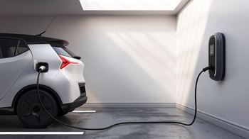 Car is charging