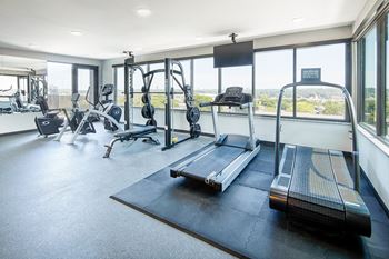 Spacious gym