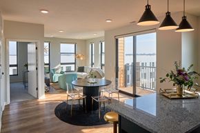 Omaha apartment for rent - Open Living Room at Parallel Apartments, Nebraska