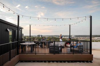 The horizon -  roof top gathering deck