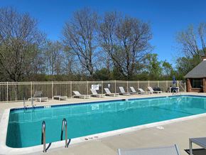 Gurnee apartment for rent - the swimming pool at the resort at governors residence