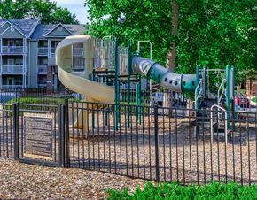 Macon apartment for rent - a playground at a park with a slide
