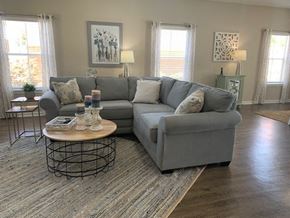 Millbrook apartment for rent - a living room with a couch and a coffee table