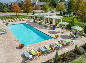 Resort-style pool