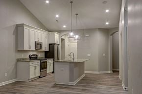 Akron apartment for rent - Kitchen Interior with White Cabinetry