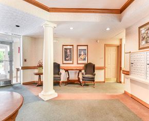 Middletown apartment for rent - A room with a table and chairs in the middle.