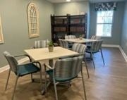 Columbus apartment for rent - A dining room with a table and chairs.