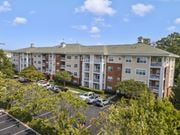 Virginia Beach apartment for rent - an aerial view of an apartment building with a parking lot at Saltmeadow Bay, Virginia Beach, 23451