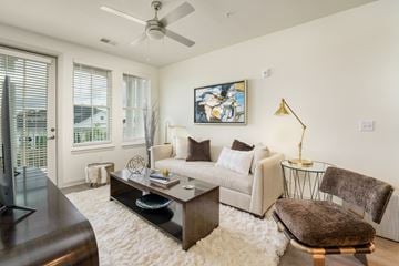 Prospect apartment for rent - a living room with a couch and a coffee table