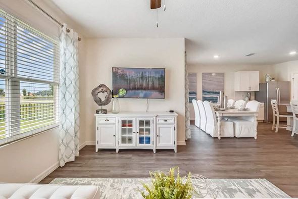 Castle Hayne apartment for rent - Living And Kitchen at Seaboard at Sidbury Station, North Carolina, 28429