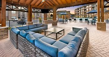 Poolside lounge