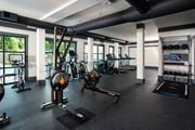 Chattanooga apartment for rent - Fitness Studio at One Riverside Apartments, Chattanooga
