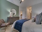 Glen Allen apartment for rent - Bedroom with a bed at Flats at West Broad Village, Glen Allen