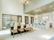 Midlothian apartment for rent - a dining room with a long table and chairs at Artistry at Winterfield Apartments, Virginia,23112