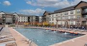 Richmond apartment for rent - Large pool with cabanas at 2000 West Creek Apartments, Virginia, 23238