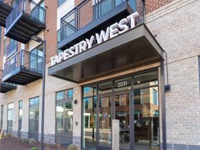 Richmond apartment for rent - a view of the entrance to the west building at Tapestry West, Richmond Virginia