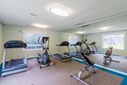 Aiken apartment for rent - A gym with treadmills, exercise bikes, and other equipment.