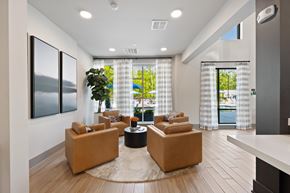 Chester apartment for rent - A living room with a large window and a view of the outside.