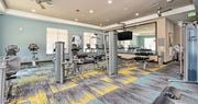 Richmond apartment for rent - Modern Fitness Center at Canopy at Ginter Park Apartments, Richmond, VA, 23227