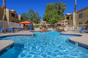 Las Vegas apartment for rent - our apartments have a large resort style pool with a water slide