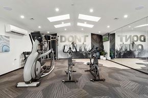 Las Vegas apartment for rent - the gym in the owners suite has weights and cardio equipment