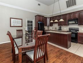 Lancaster apartment for rent - A kitchen with wooden floors and furniture.