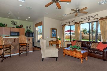 Phoenix apartment for rent - a living room with a couch and a table
