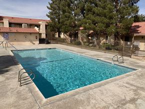 Victorville apartment for rent - the pool at our apartments is empty