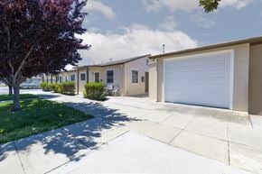 San Jose apartment for rent - Chestnut & Hedding Sidewalk & Building